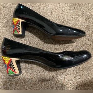 Vintage Bonwit Teller stuffed heel 6 1/2